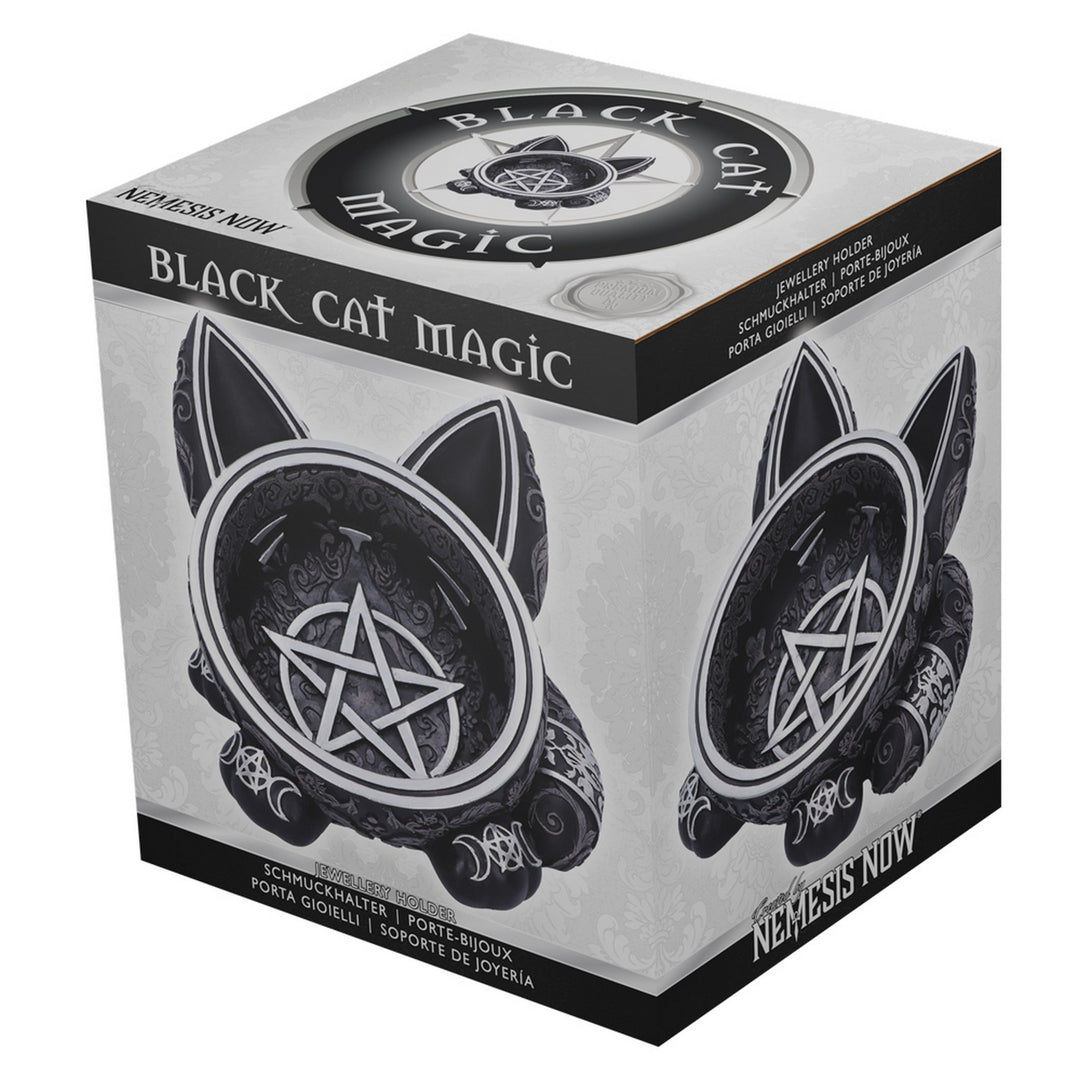 Black Cat Magic Trinket Bowl B6599Y3