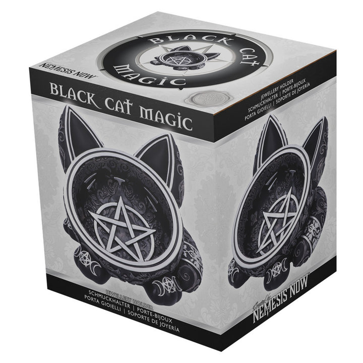 Black Cat Magic Trinket Bowl B6599Y3