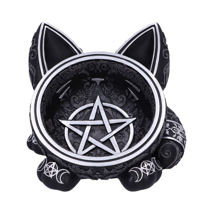 Black Cat Magic Trinket Bowl B6599Y3