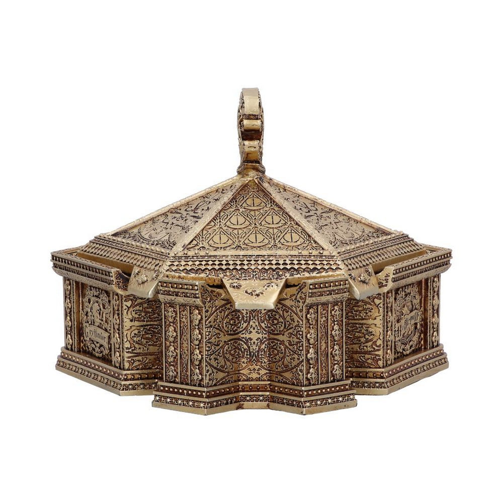 Harry Potter Hogwarts Trinket Box in Bronze B6620B24