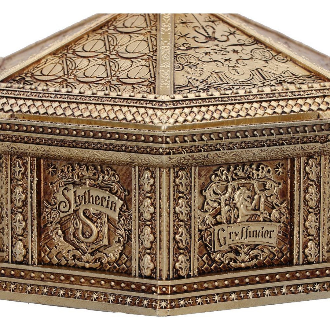 Harry Potter Hogwarts Trinket Box in Bronze B6620B24