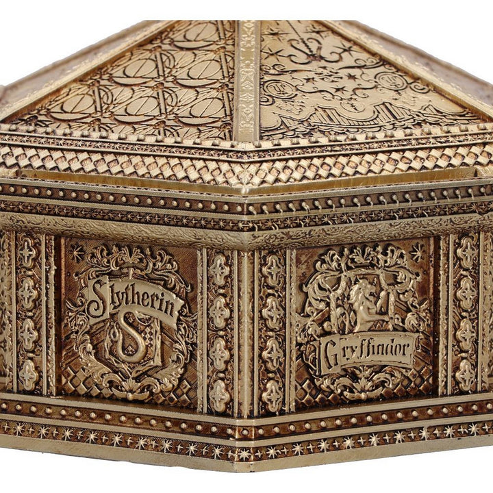 Harry Potter Hogwarts Trinket Box in Bronze B6620B24