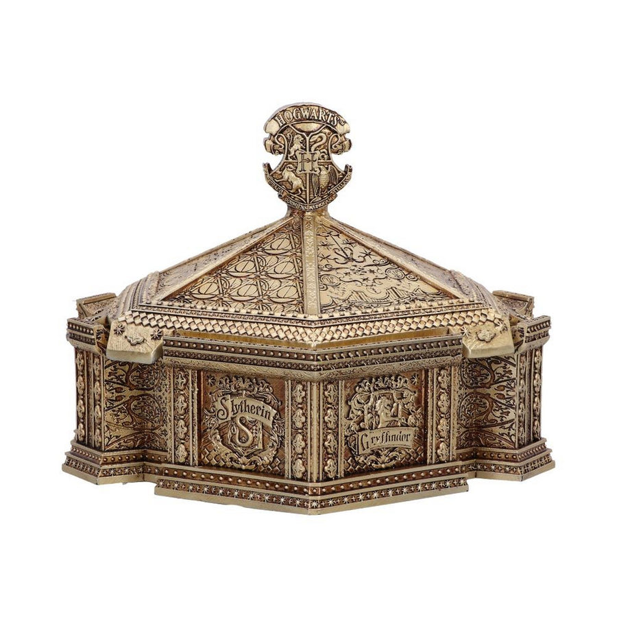 Harry Potter Hogwarts Trinket Box in Bronze B6620B24