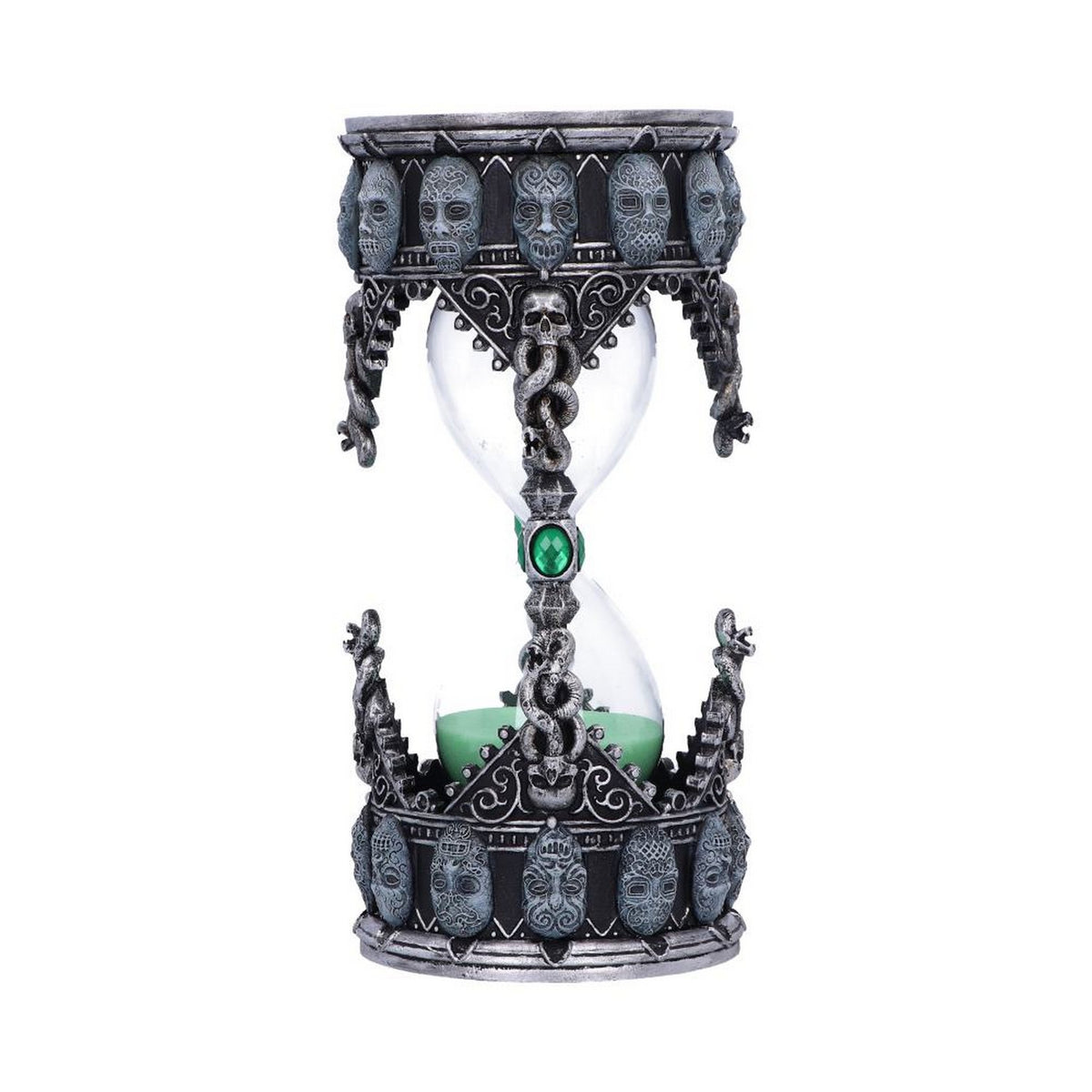 Harry Potter Death Eater Sand Timer in Metallic Silver B6621B24