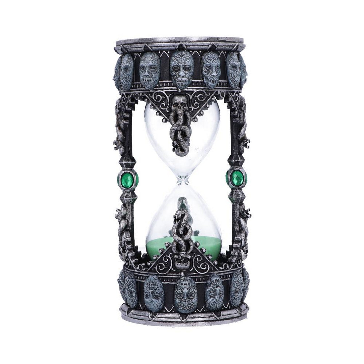 Harry Potter Death Eater Sand Timer in Metallic Silver B6621B24