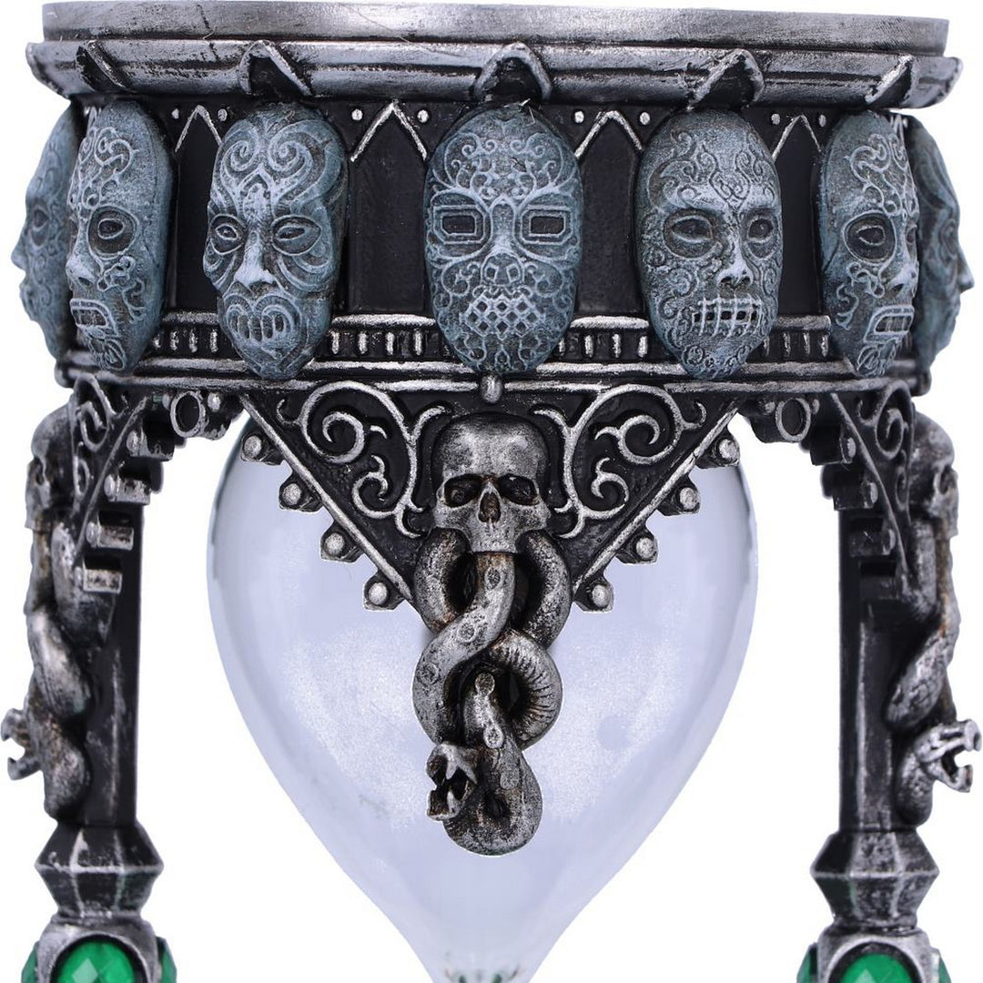 Harry Potter Death Eater Sand Timer in Metallic Silver B6621B24