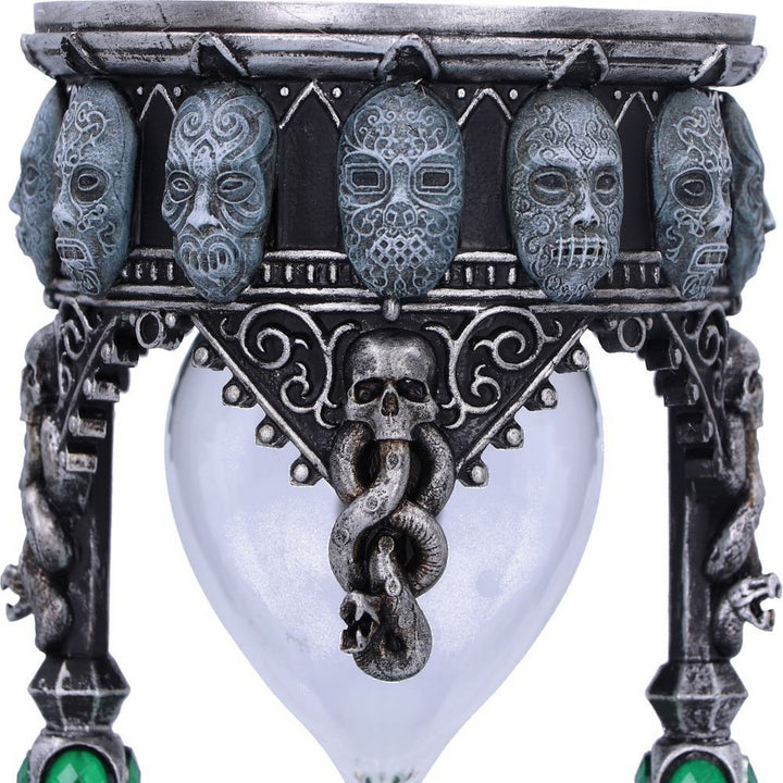 Harry Potter Death Eater Sand Timer in Metallic Silver B6621B24