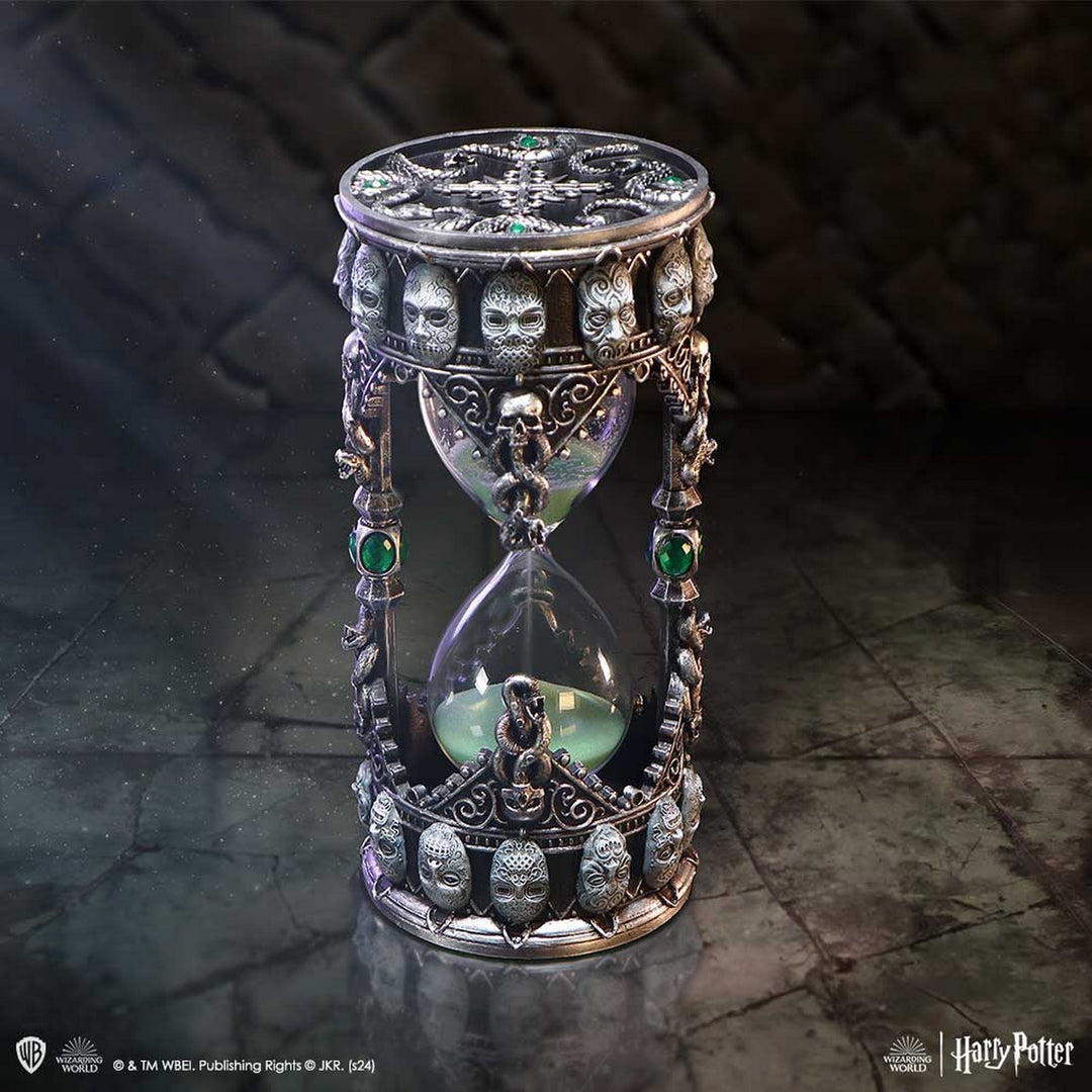Harry Potter Death Eater Sand Timer in Metallic Silver B6621B24