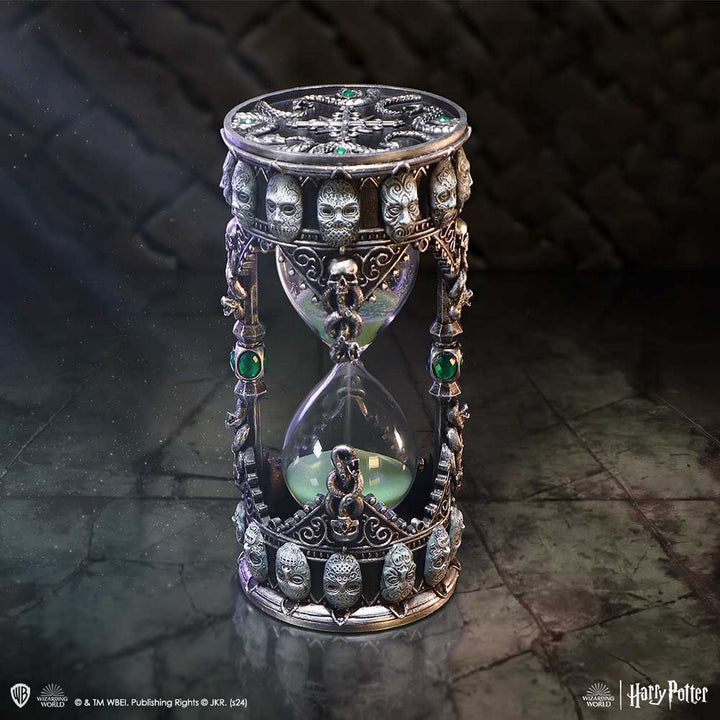Harry Potter Death Eater Sand Timer in Metallic Silver B6621B24