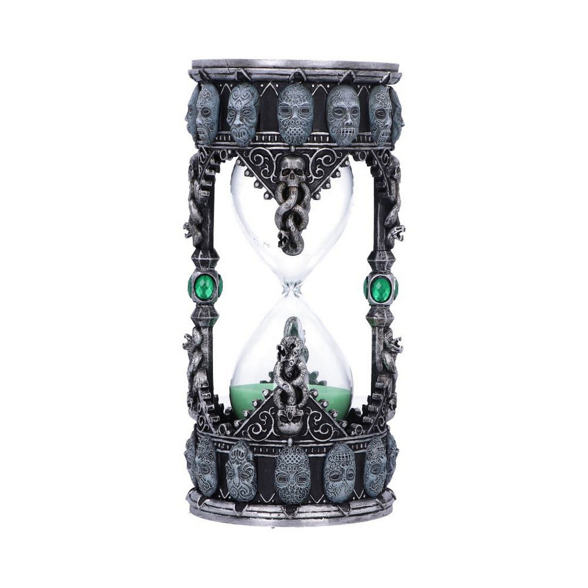 Harry Potter Death Eater Sand Timer in Metallic Silver B6621B24