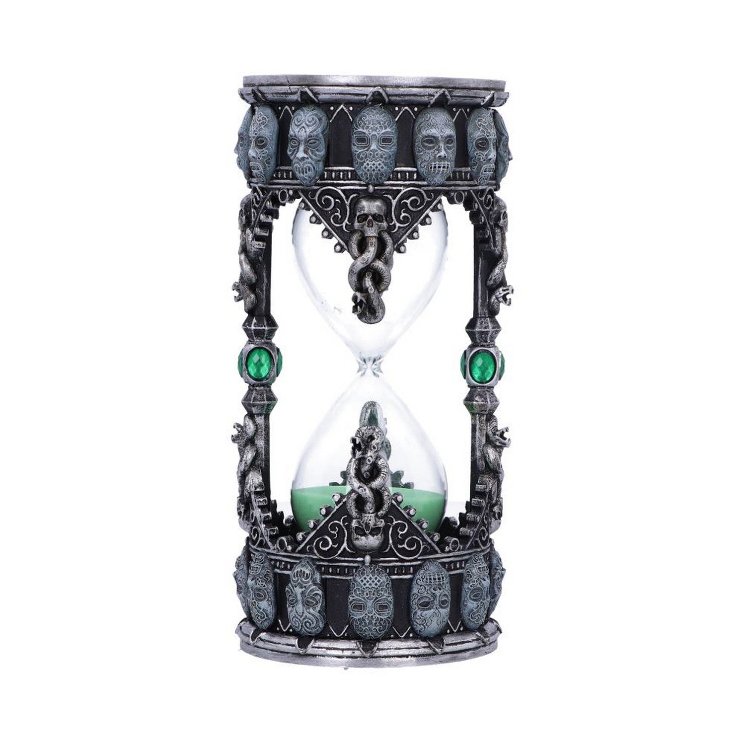 Harry Potter Death Eater Sand Timer in Metallic Silver B6621B24