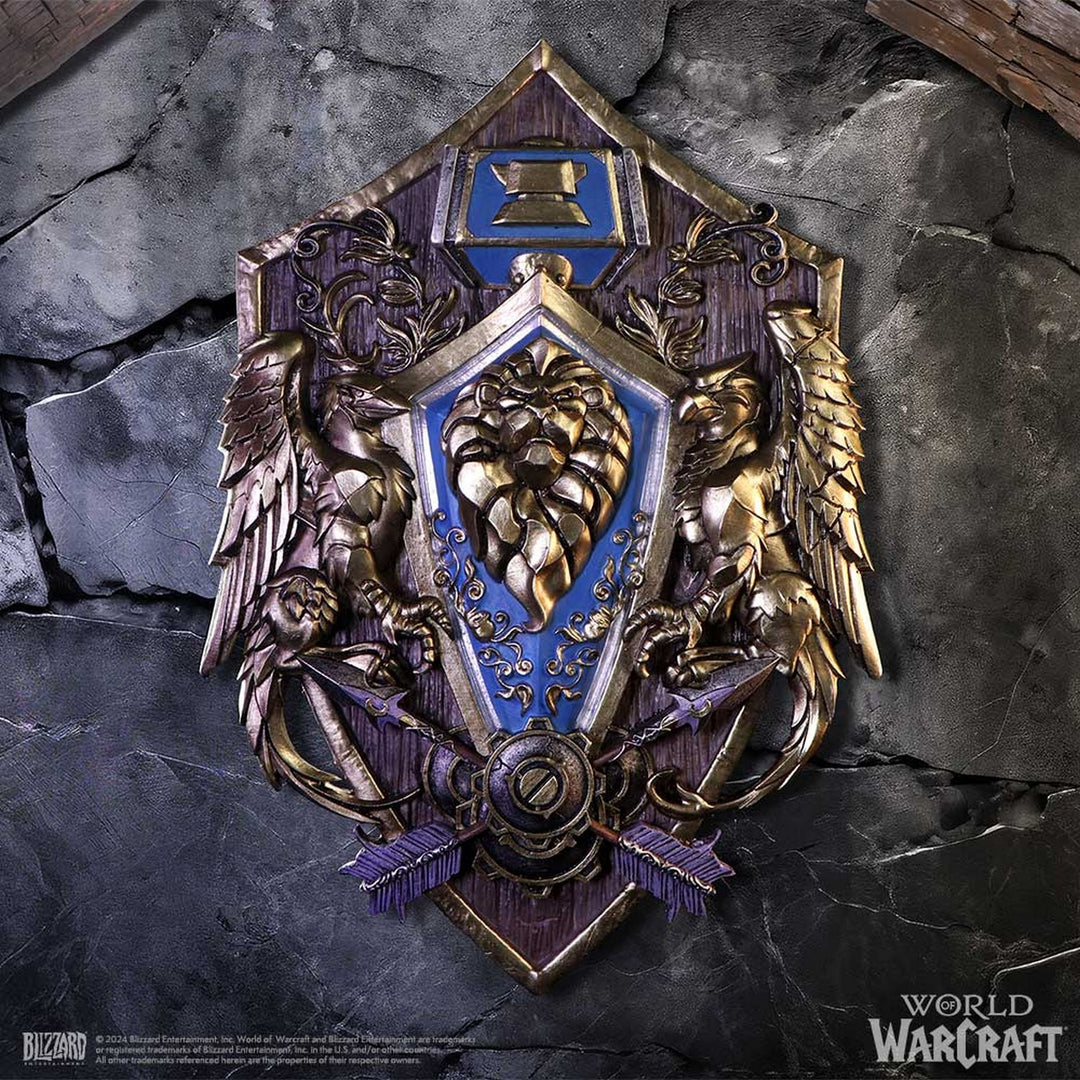World of Warcraft Alliance Wall Plaque B6625B24