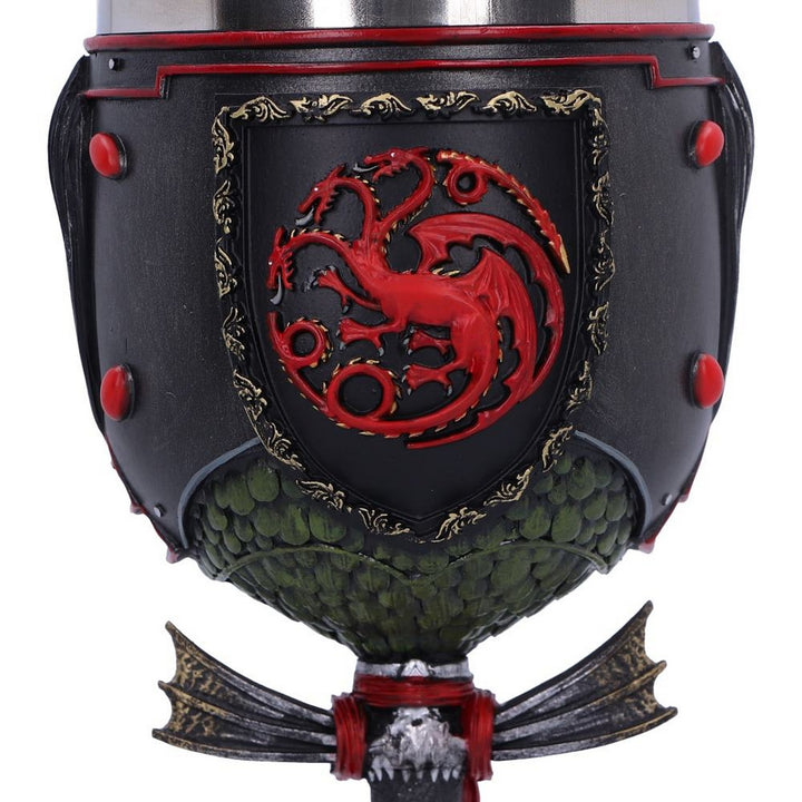 House of the Dragon Daemon Targaryen Crest Goblet B6627B24