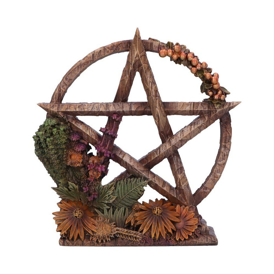 Summer Floral Decorative Pentagram Ornament B6630B24