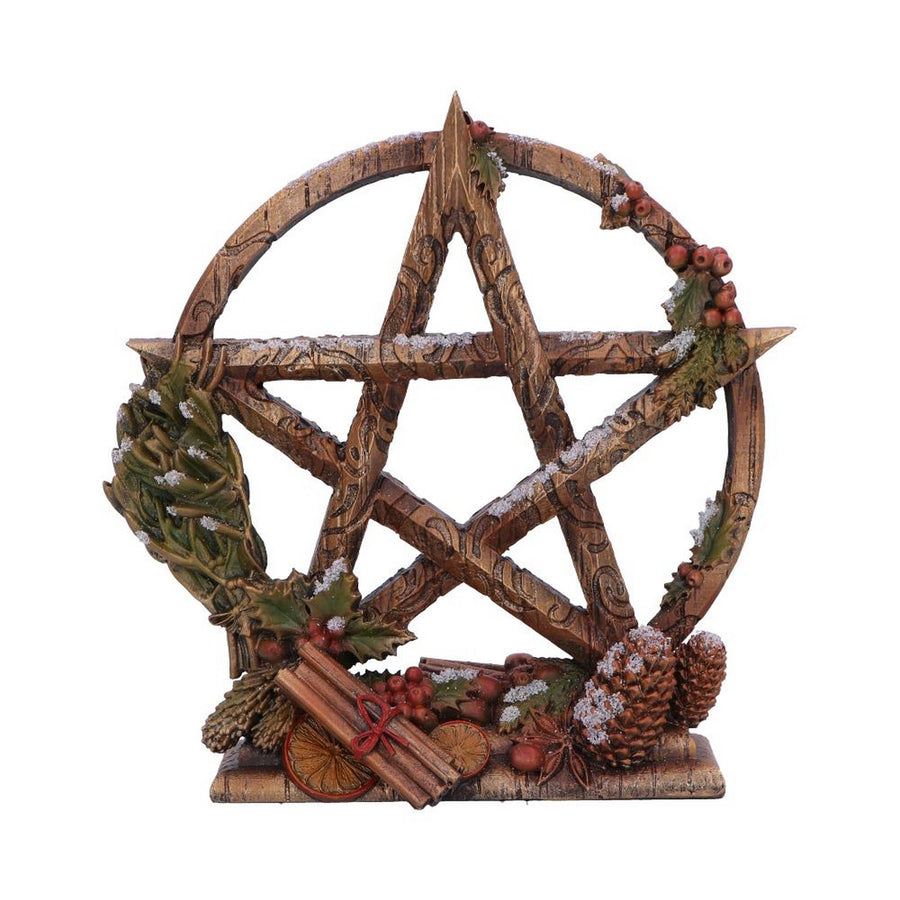 Winter Decorative Pentagram Ornament B6632B24