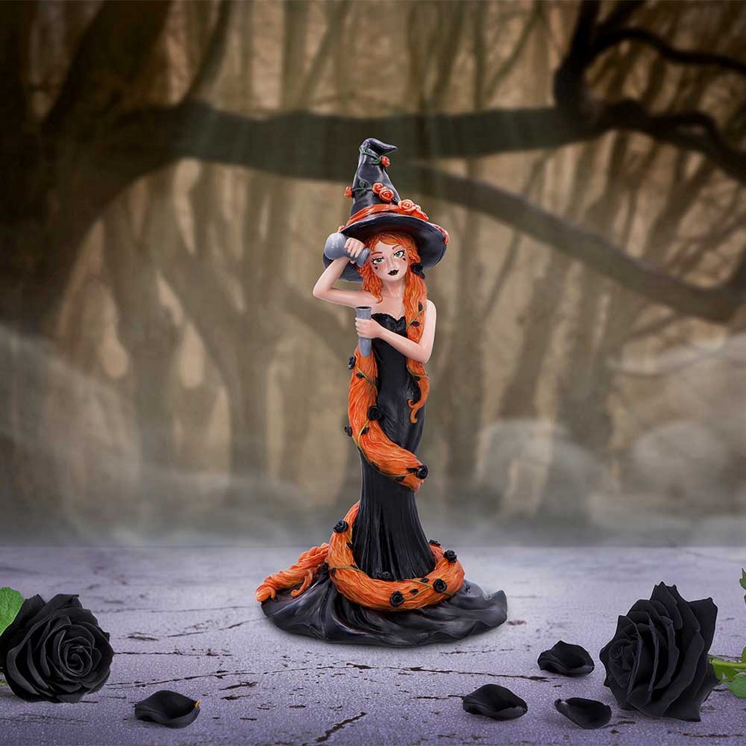 Cinnamon Sugar & Spice Witch Figurine 23.5cm B6633B24