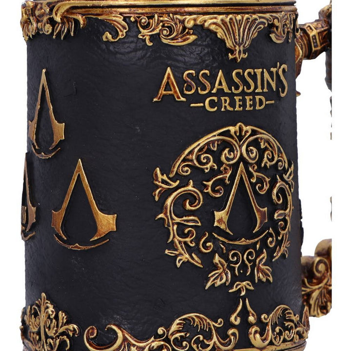 Assassin's Creed Through the Ages Black and Gold Tankard B6643B24