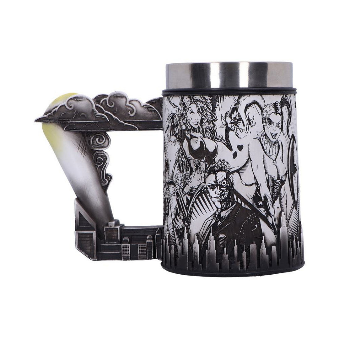 Batman Super Villains Comic Strip Collectible Tankard B6648C24