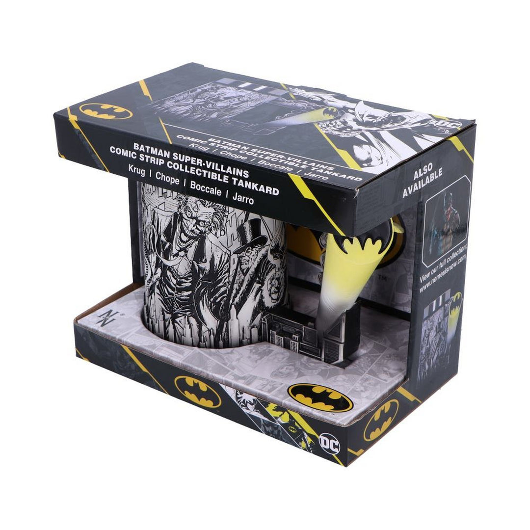 Batman Super Villains Comic Strip Collectible Tankard B6648C24