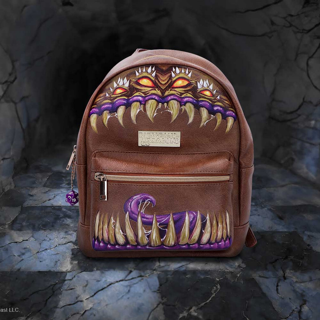 Dungeons & Dragons Mimic Brown Backpack B6656B24