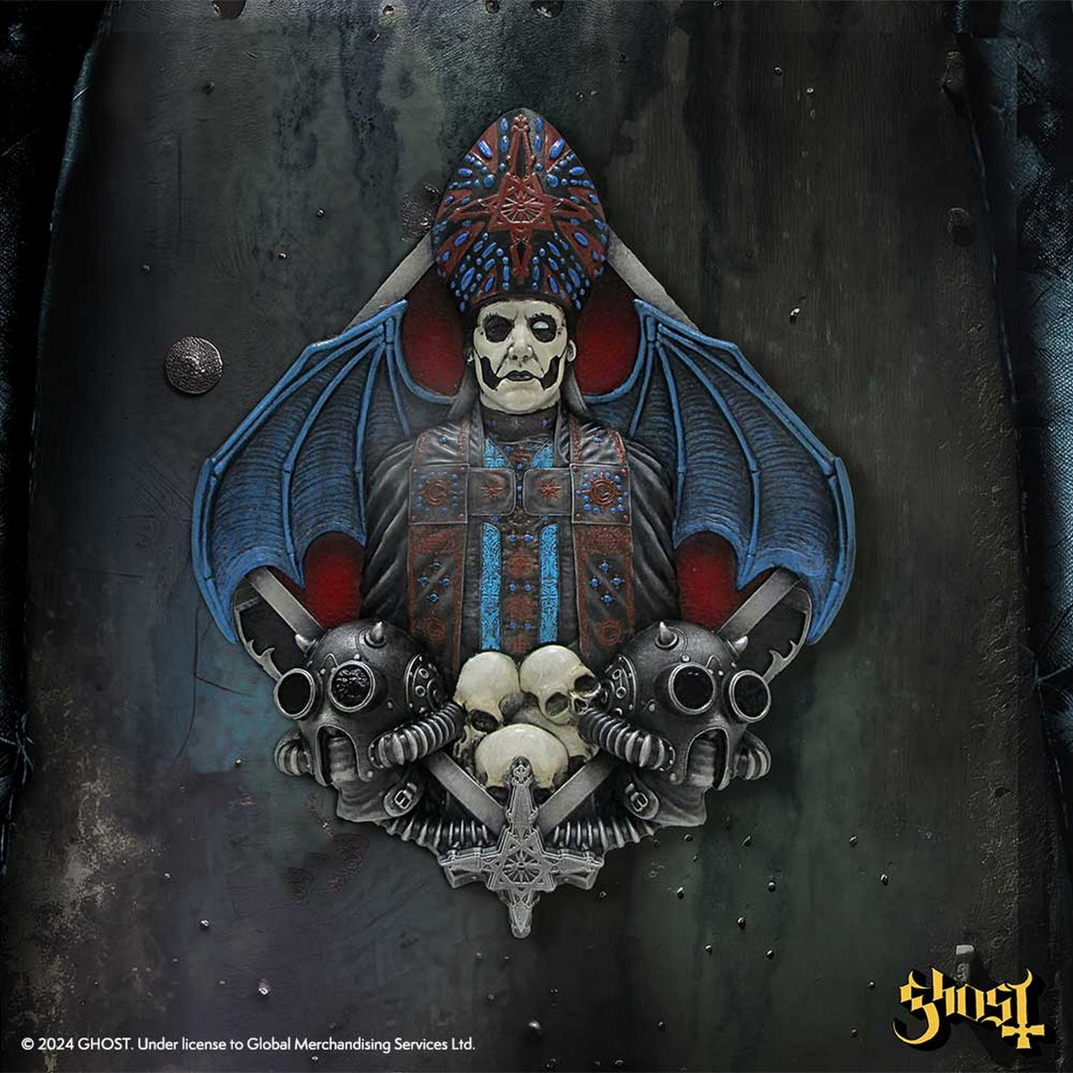 Ghost Papa Emeritus IV Gothic Wall Plaque B6661B24