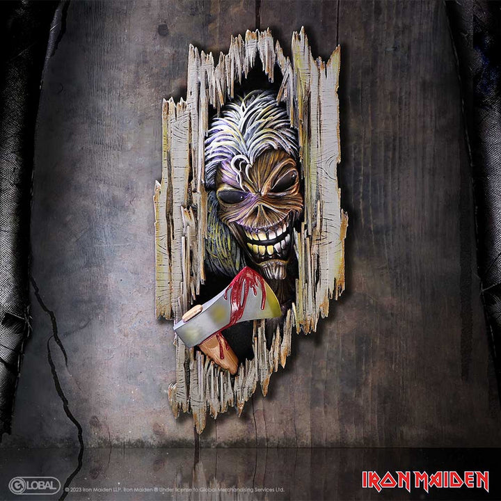 Iron Maiden Killers Eddie Wall Plaque B6669B24