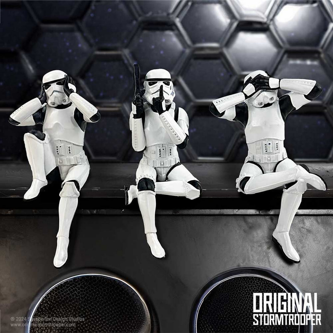 Original Stormtrooper Three Wise Sitting Stormtroopers B6678B24
