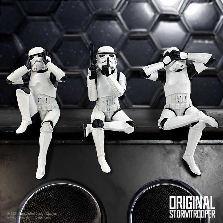 Original Stormtrooper Three Wise Sitting Stormtroopers B6678B24