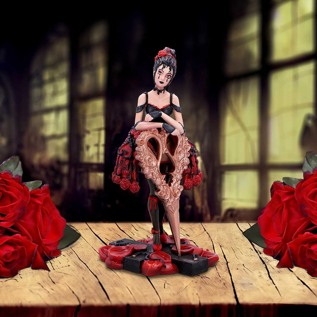 Marionette with Scissors Burlesque Figurine B6786B24