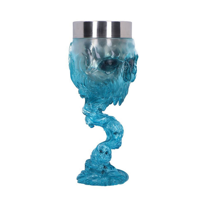 Soul Spirit Clear Blue Skull Goblet B6789B24