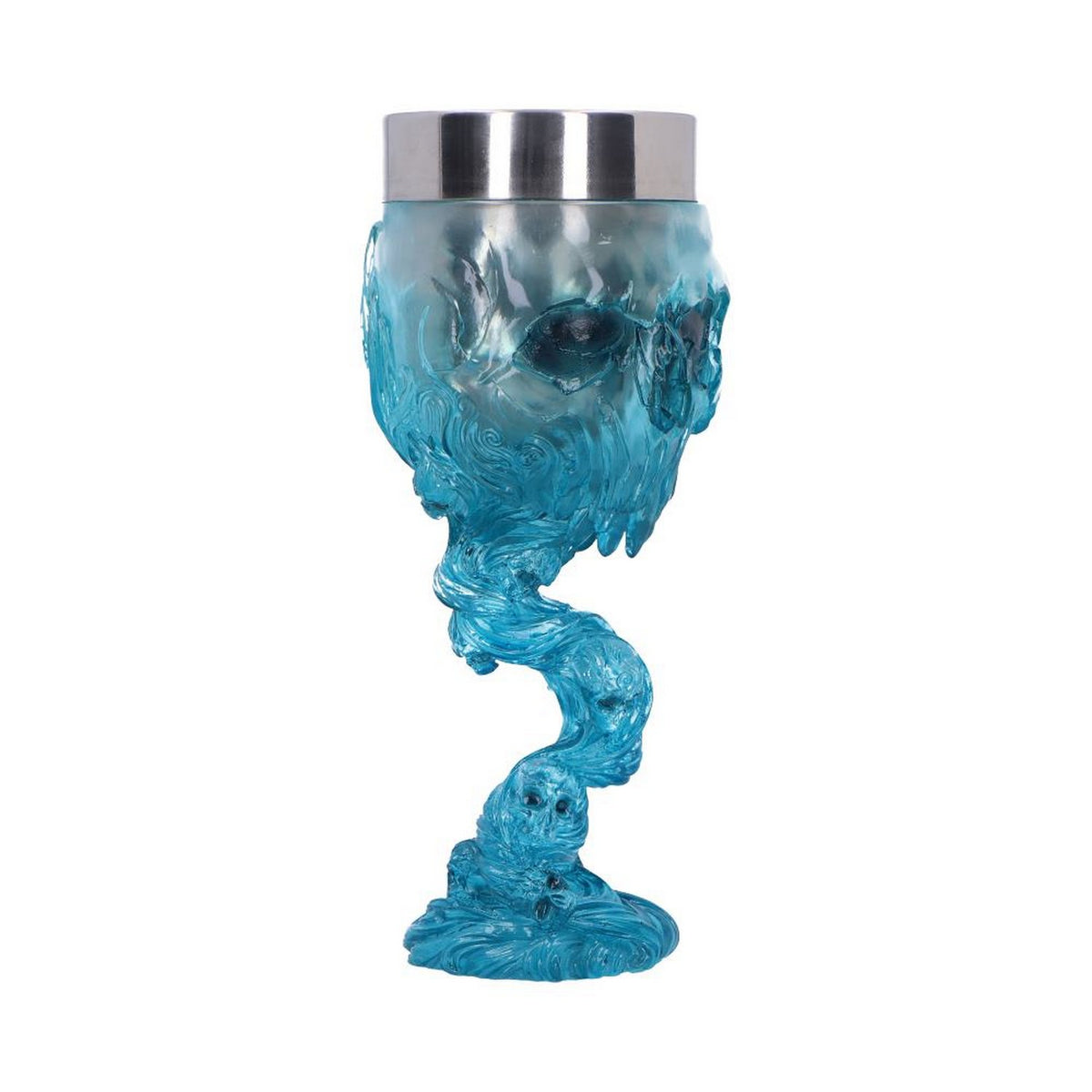 Soul Spirit Clear Blue Skull Goblet B6789B24