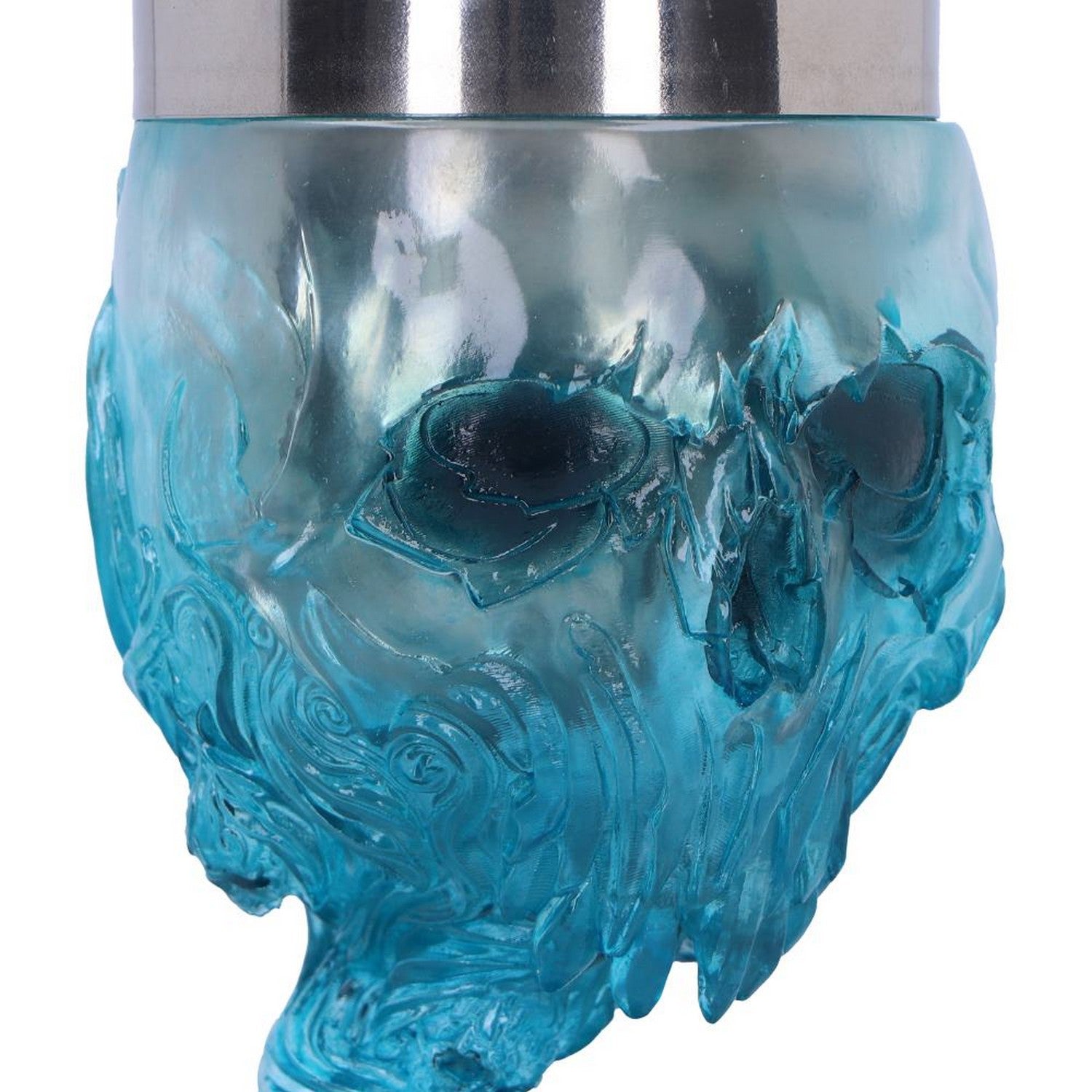 Soul Spirit Clear Blue Skull Goblet B6789B24