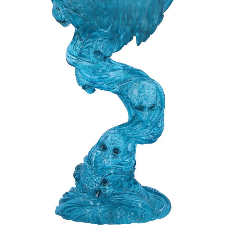 Soul Spirit Clear Blue Skull Goblet B6789B24