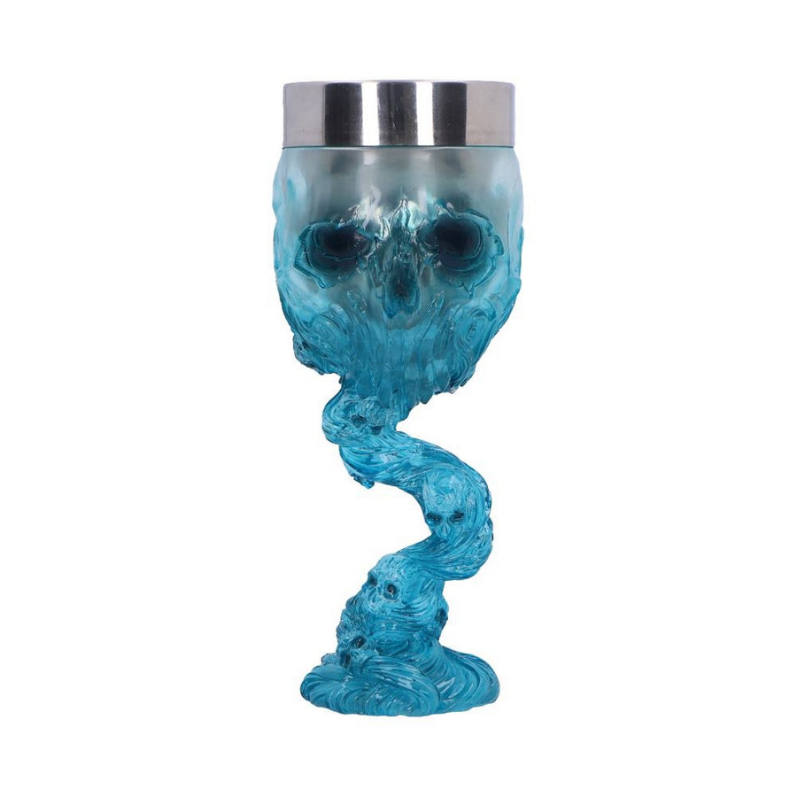 Soul Spirit Clear Blue Skull Goblet B6789B24