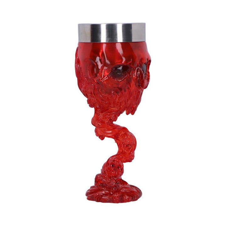 Soul Spirit Clear Red Skull Goblet B6822B24