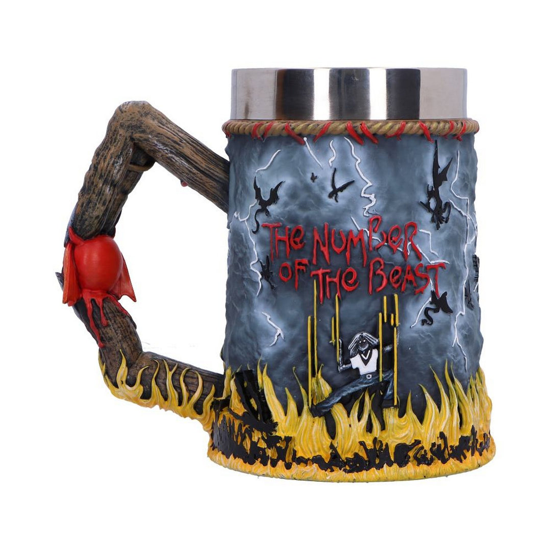 Iron Maiden The Number of the Beast Album Tankard B6831C24