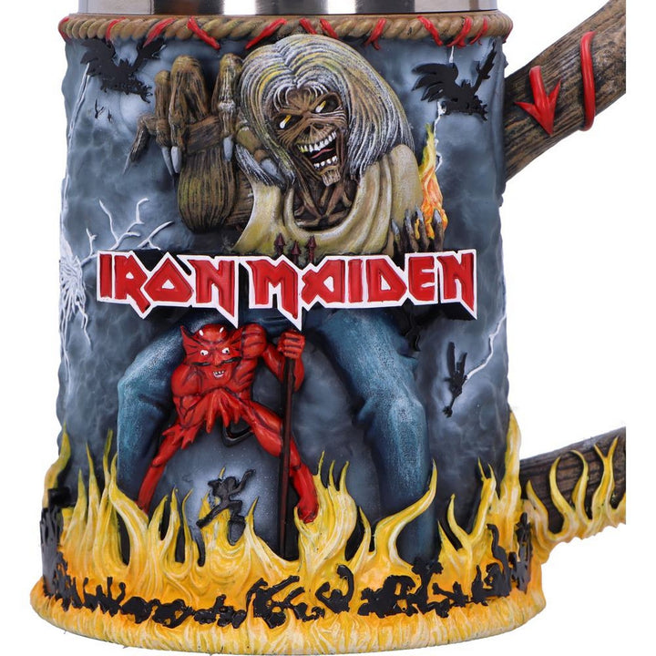 Iron Maiden The Number of the Beast Album Tankard B6831C24