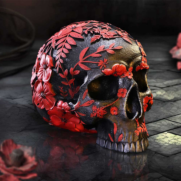 Age of Opium Poppy Skull B6836C24