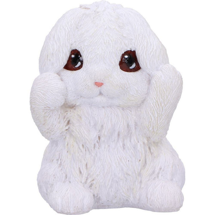 Three Wise White Bunny Figurines B6900C24