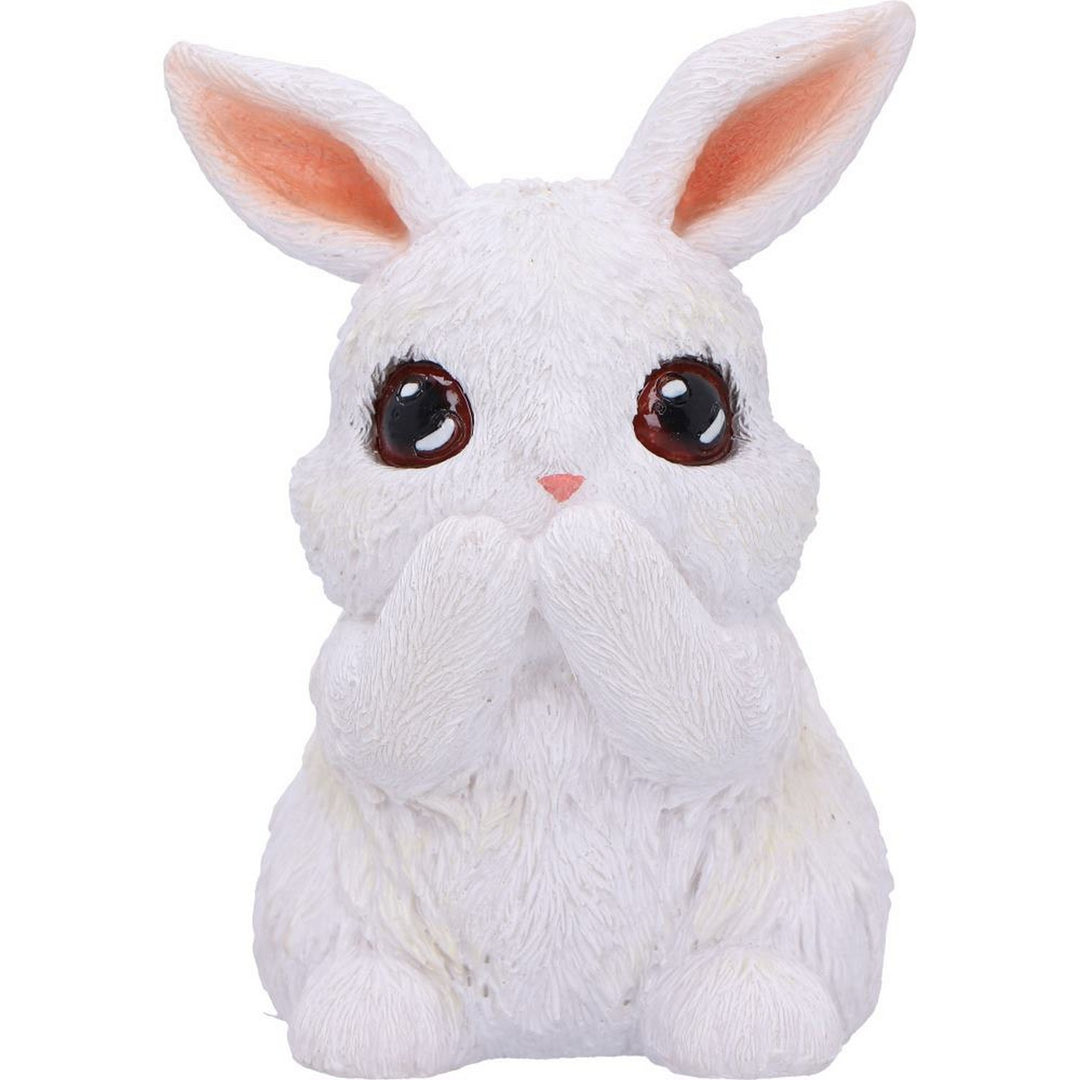 Three Wise White Bunny Figurines B6900C24