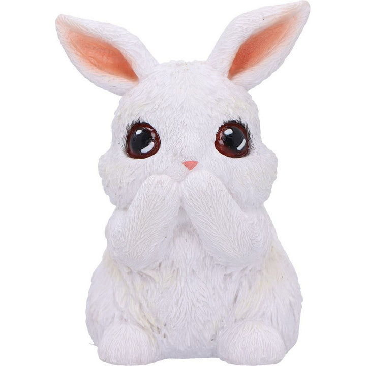 Three Wise White Bunny Figurines B6900C24