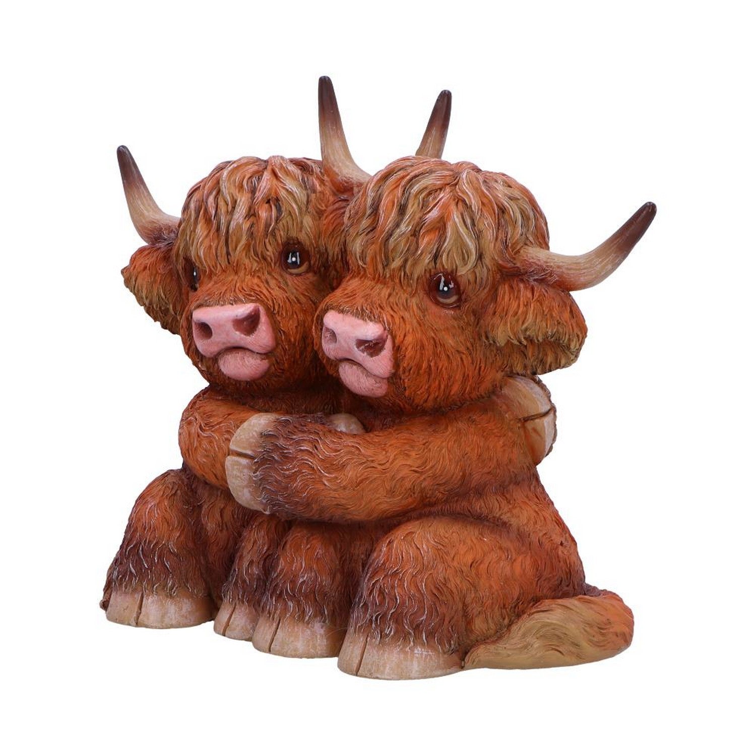 Highland Cow Hug Figurine B6901C24