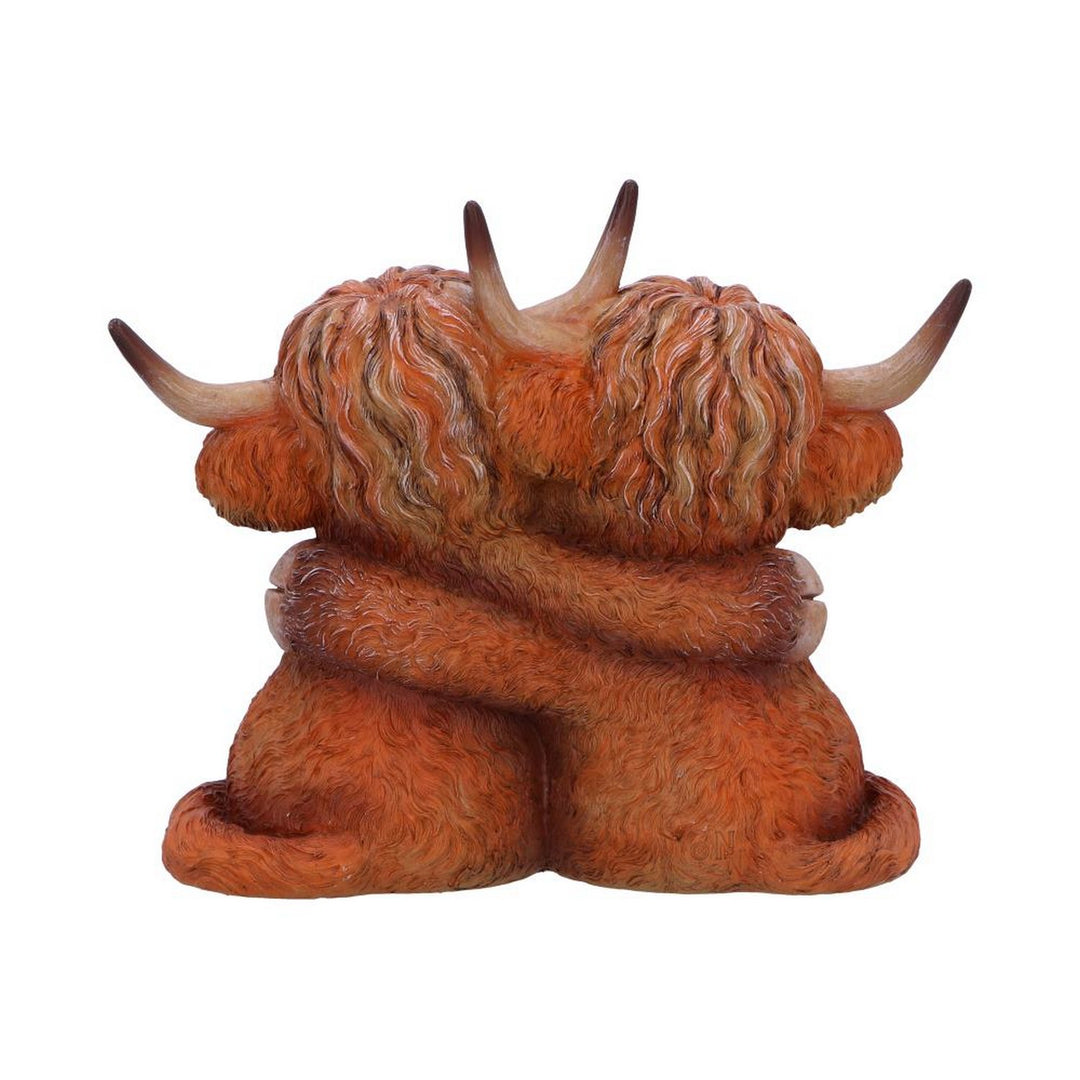 Highland Cow Hug Figurine B6901C24