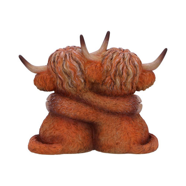 Highland Cow Hug Figurine B6901C24