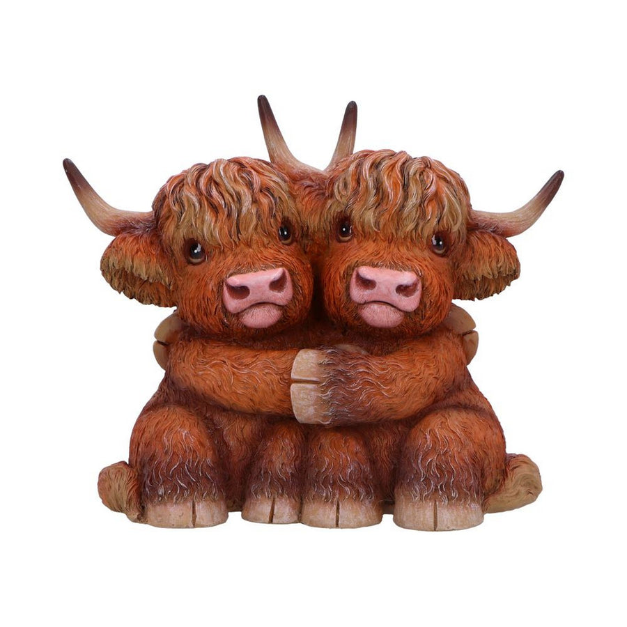 Highland Cow Hug Figurine B6901C24