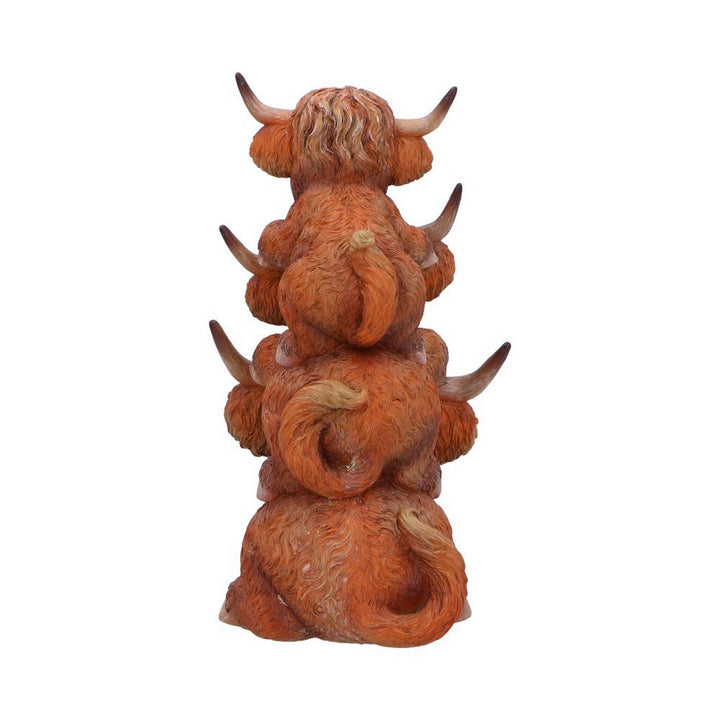 Highland Cow Totem Figurine B6902C24
