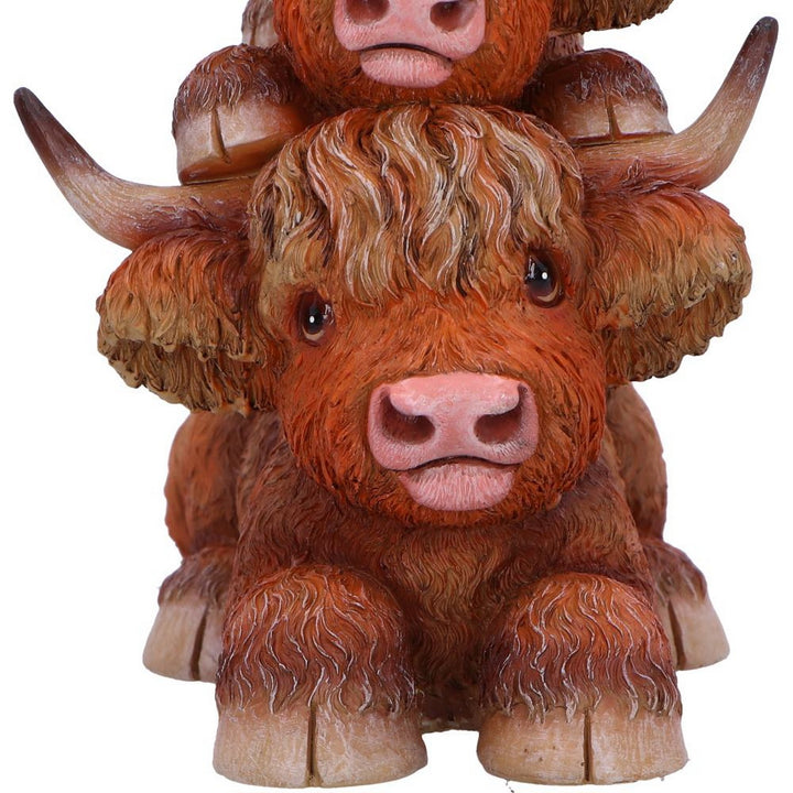Highland Cow Totem Figurine B6902C24