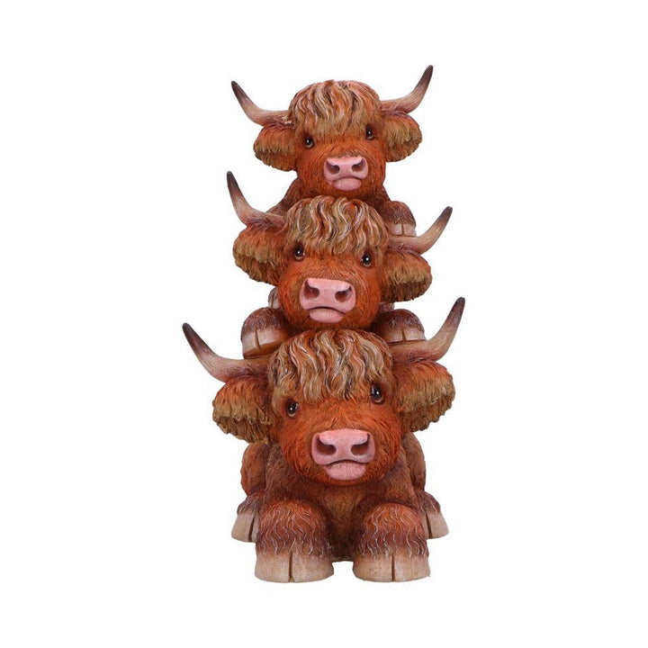 Highland Cow Totem Figurine B6902C24