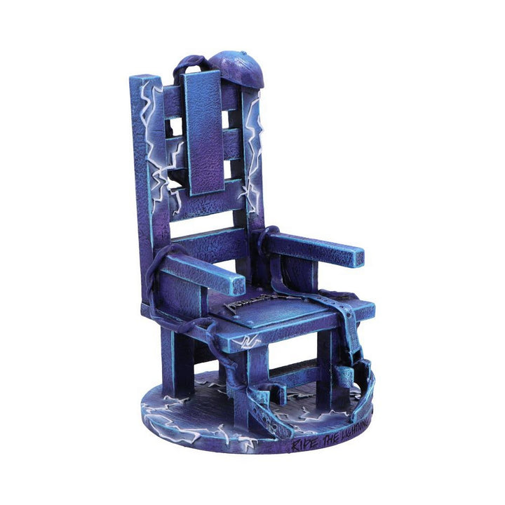 Metallica Ride the Lightning Blue Chair Ornament B6906C24
