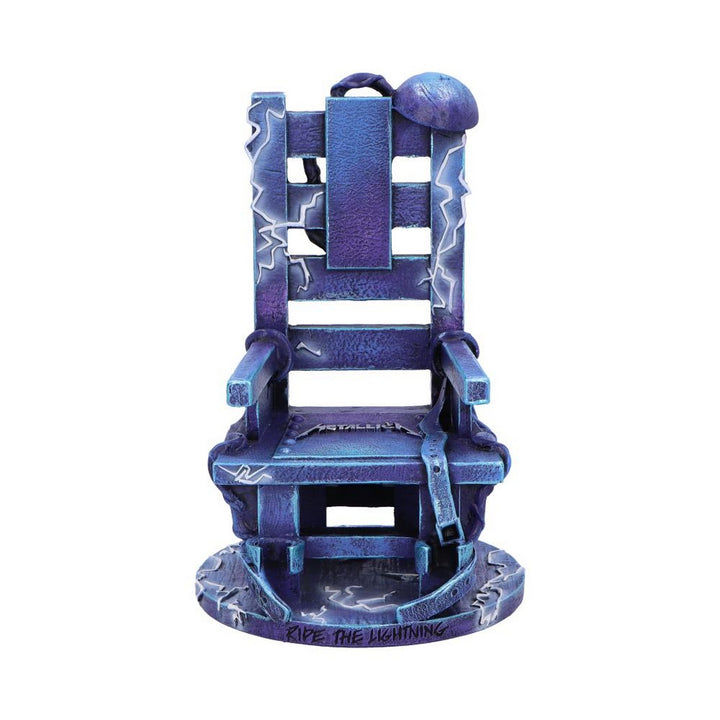 Metallica Ride the Lightning Blue Chair Ornament B6906C24